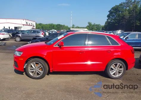 2016 Audi Q3 2.0T Premium Plus z USA, uszkodzony, nr VIN WA1EFCFS1GR005898